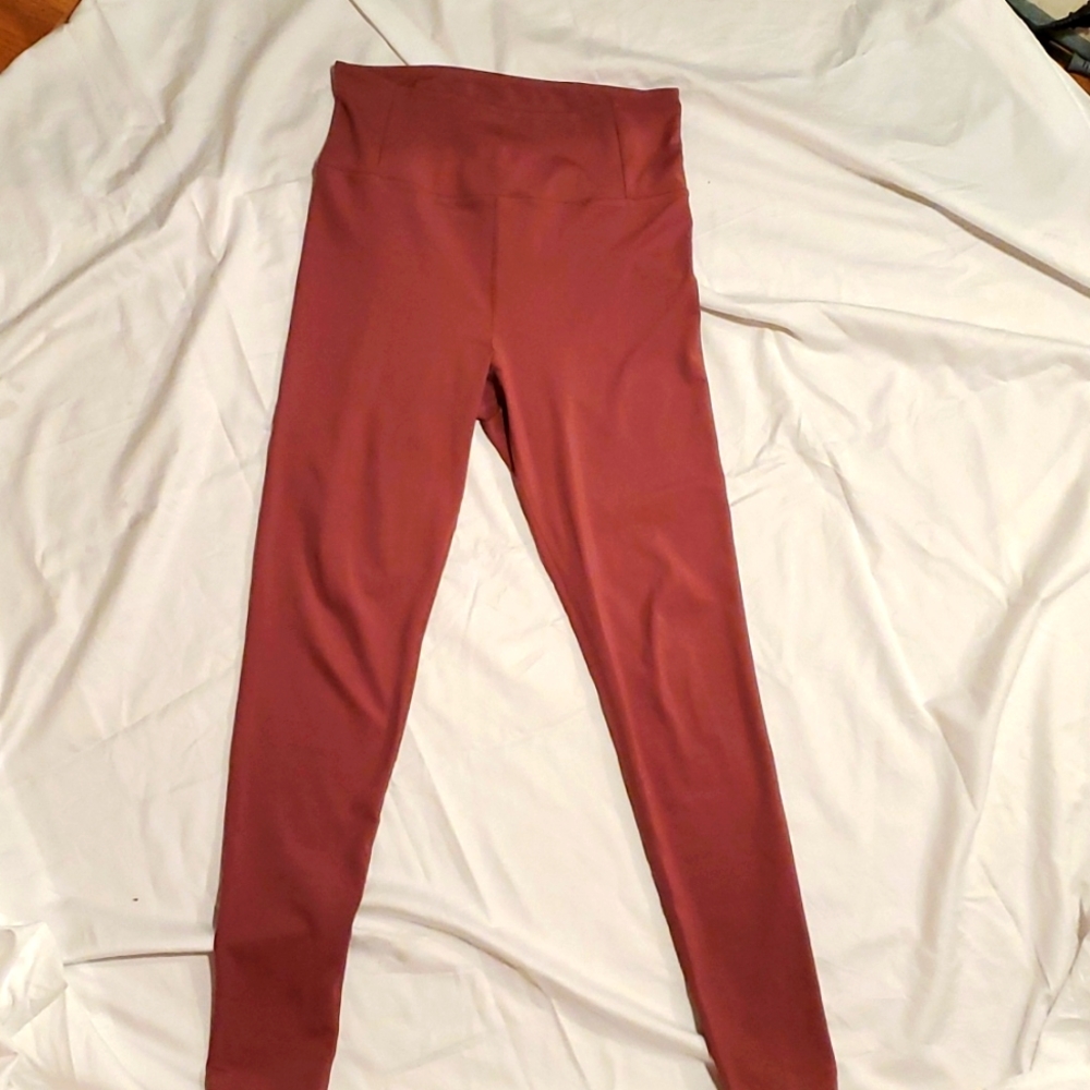 Girlfriend Collective FLOAT Fig High Rise Legging Size Large
